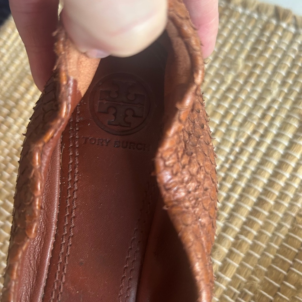 Tory Burch Python Ballet Shoes - Picture 4 of 4